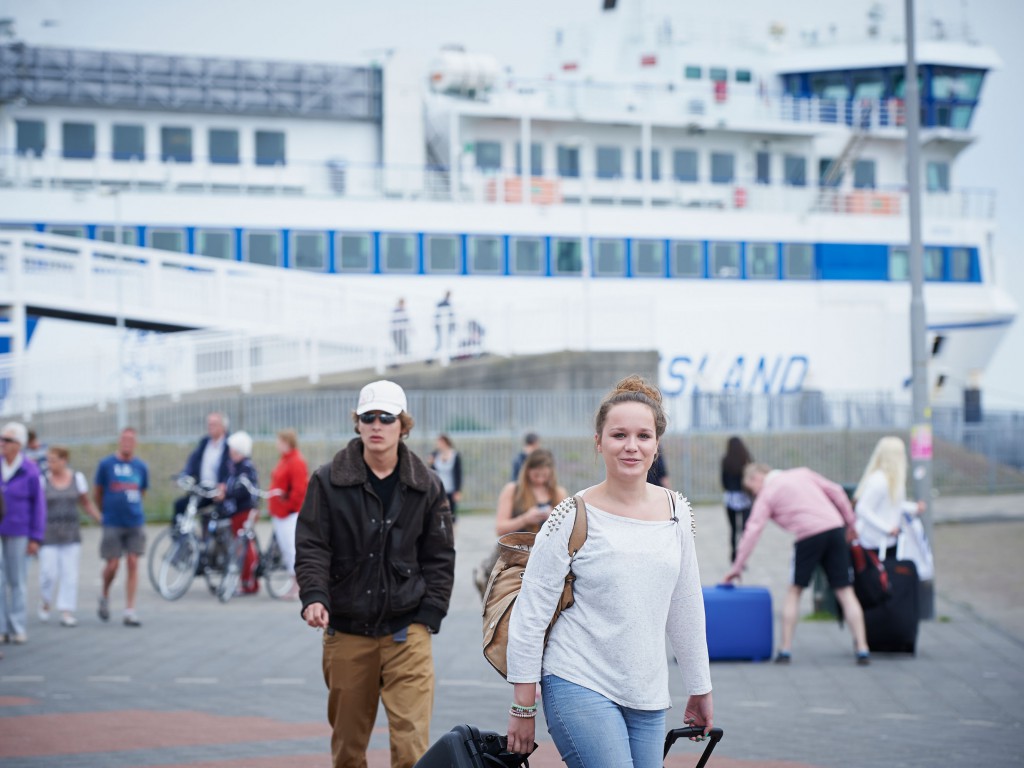 aankomst haven terschelling